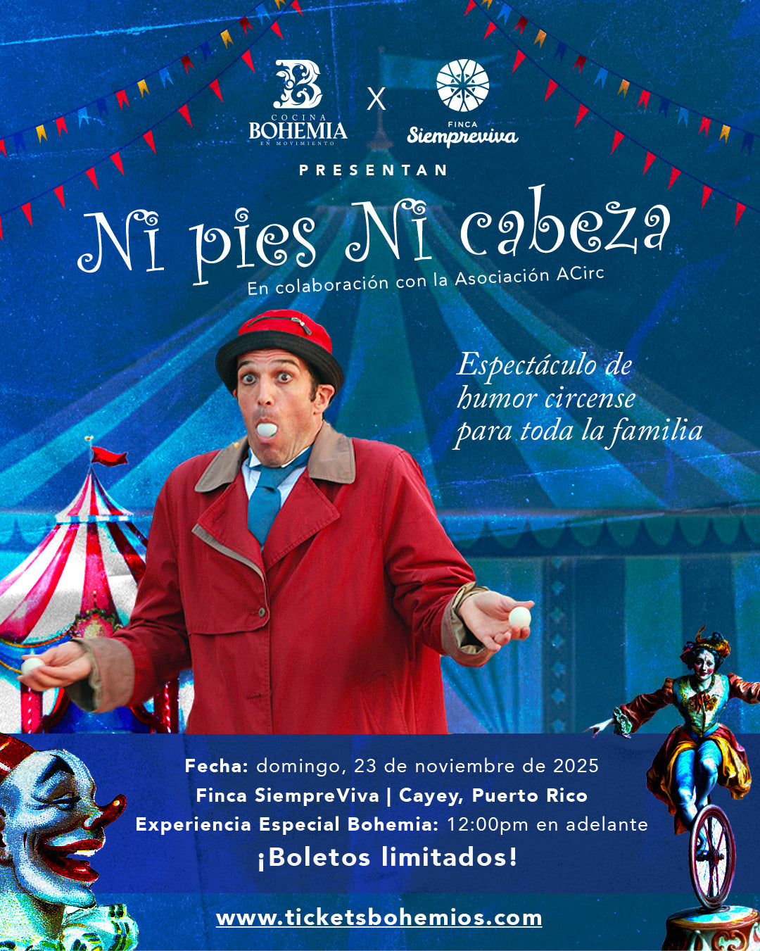Evento Especial: Ni Pies Ni Cabeza