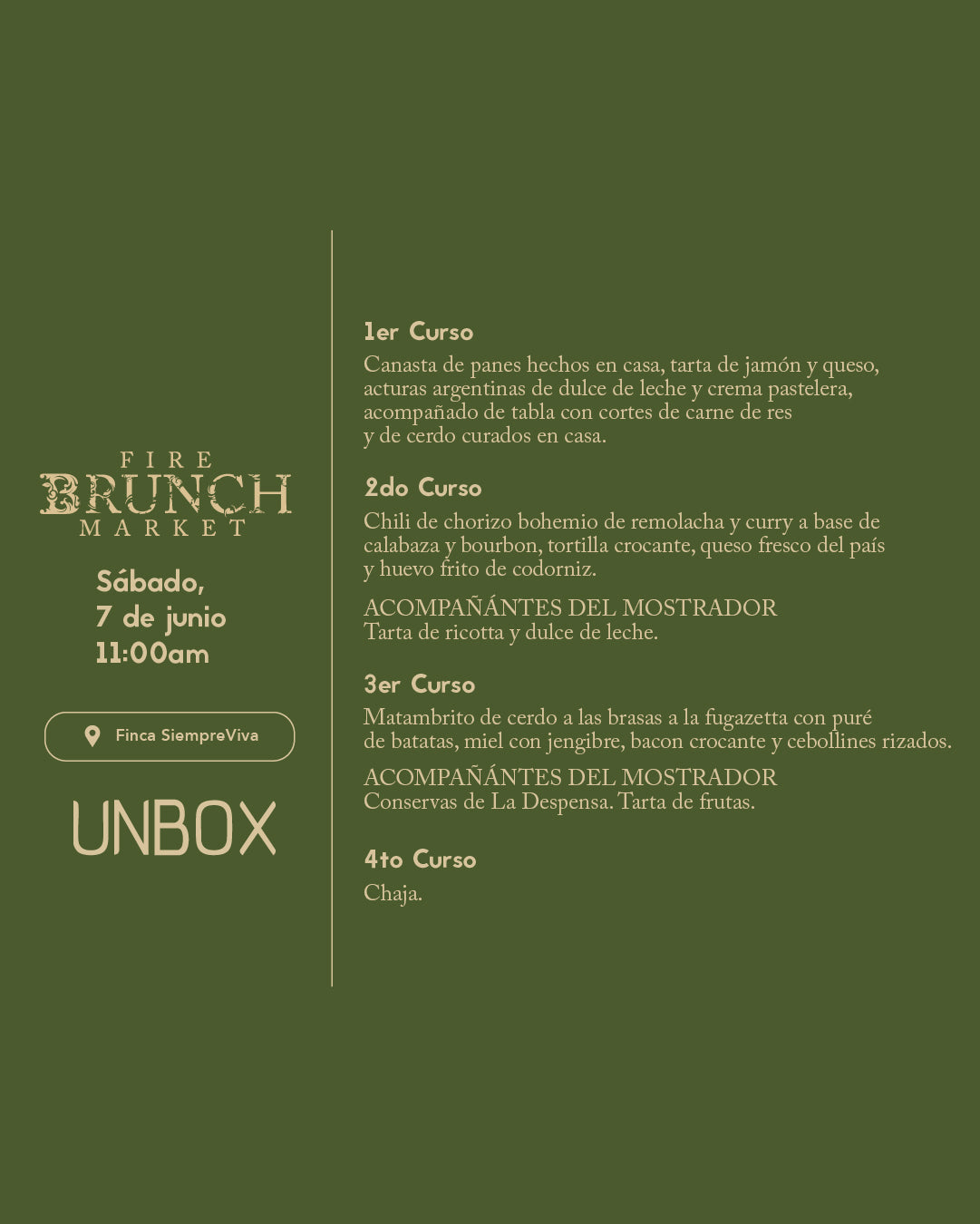 Fire Brunch Market