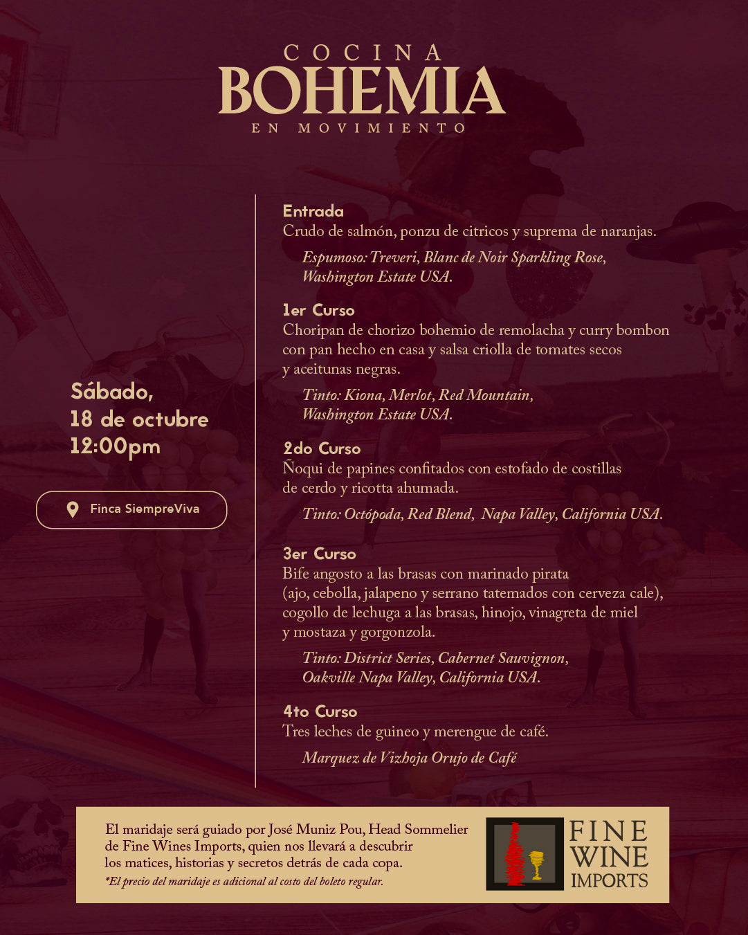 Bohemia Cocina en Movimiento