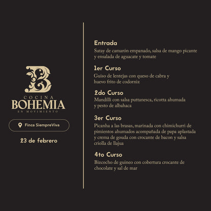 Bohemia Cocina en Movimiento / Cayey