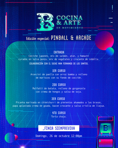 Evento Especial: Pinball y Arcade