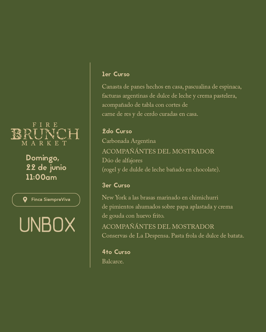 Fire Brunch Market