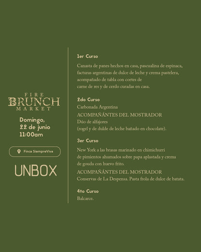 Fire Brunch Market