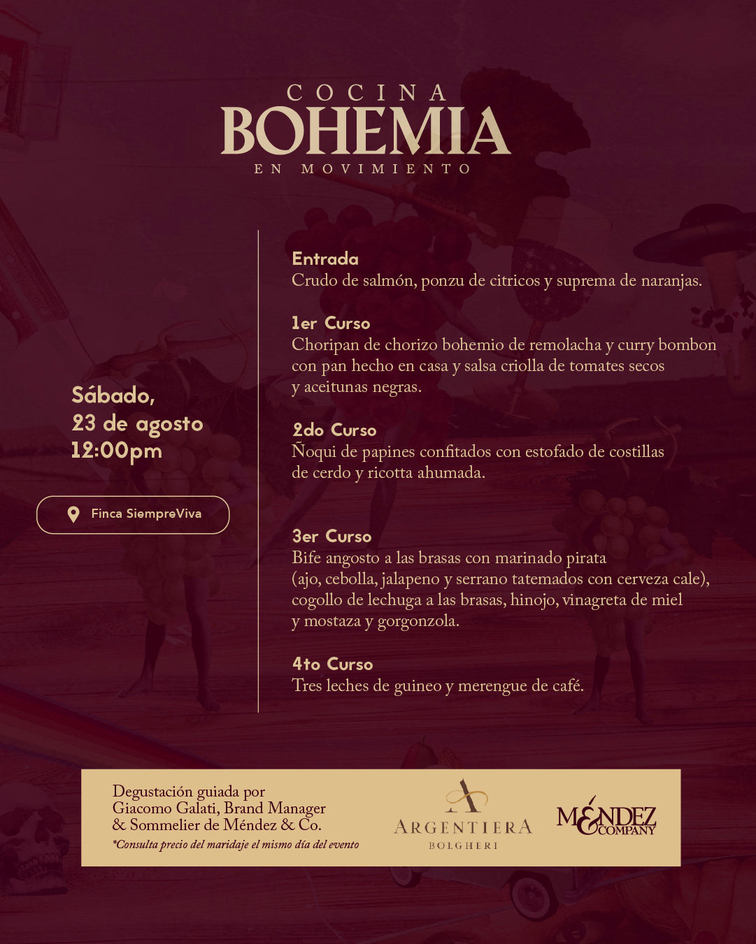 Bohemia Cocina en Movimiento